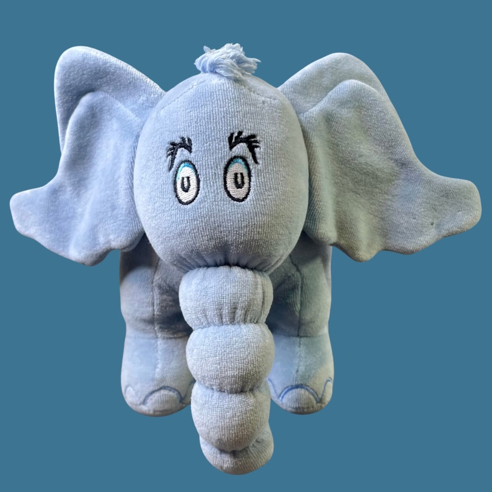 Dr Seuss 2010 Horton 10" Plush Elephant Gray